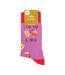 1 Pack Ladies Novelty Cotton I Like You a Latte' Socks-2