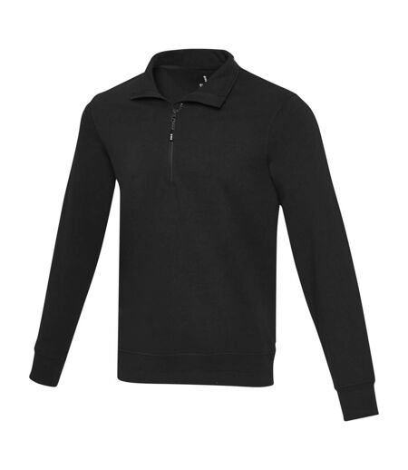 Unisex Adult Tin Recycled Aware Sweatshirt Solid Black Elevate NXT
