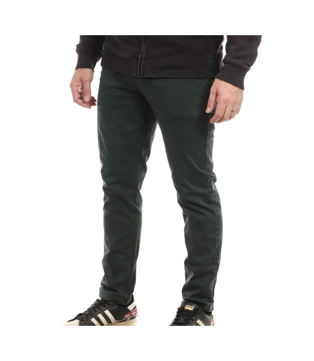 Chino Slim Vert foncé Homme American People - 38-1