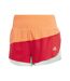 Short De Course Ny Femme Orange Rouge Turquoise Pâle Adidas-2