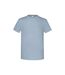 Unisex Adult Iconic T-shirt Mineral Blue Fruit Of The Loom-1