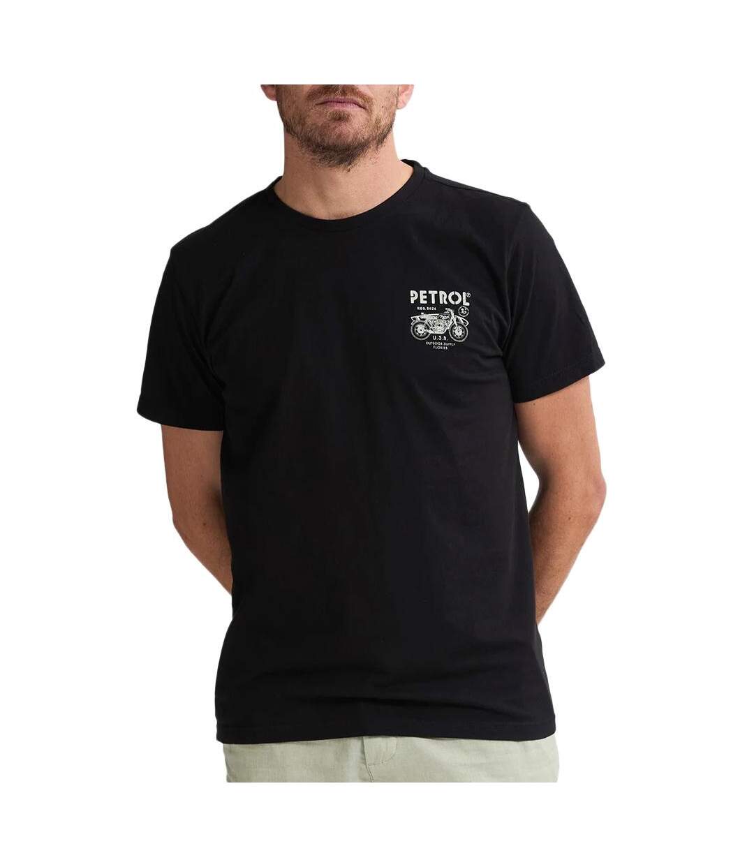 T-shirt noir homme petrol industries tsr125-9999 - 3xl-1