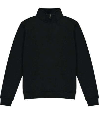 Kustom Kit Mens Quarter Zip Sweatshirt (Black)
