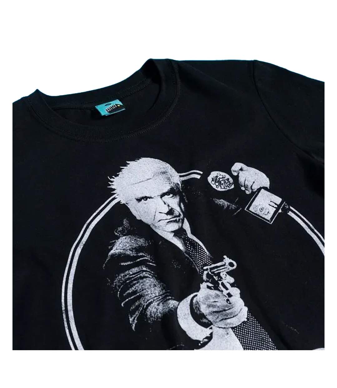 Unisex Adult Frank Drebin T-shirt Charcoal The Naked Gun-3