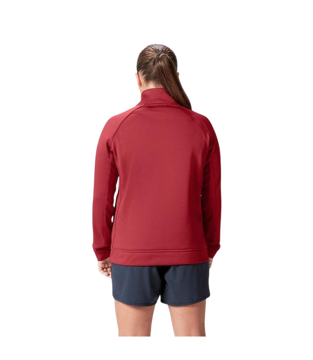 Haut Polaire Rugby Motif/style British & Irish Lions Femme Rouge Écarlate Canterbury-3
