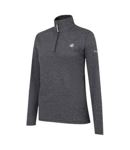 Haut de sport lowline femme gris charbon chiné Dare 2B