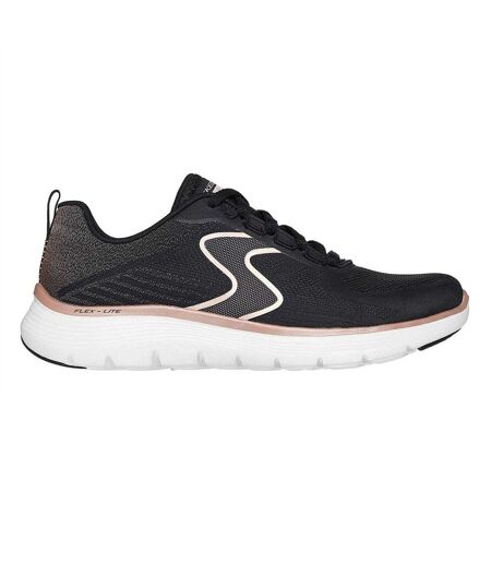 Baskets Flex Appeal 5.0 Femme Noir Rose Doré Skechers