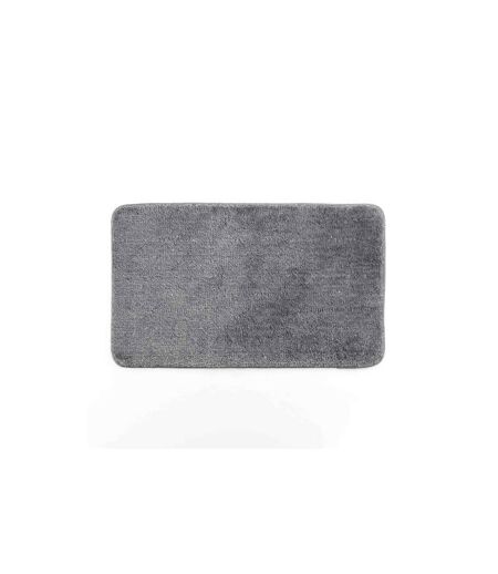 Tapis de Bain Microfibre Métallisé 45x75cm Gris