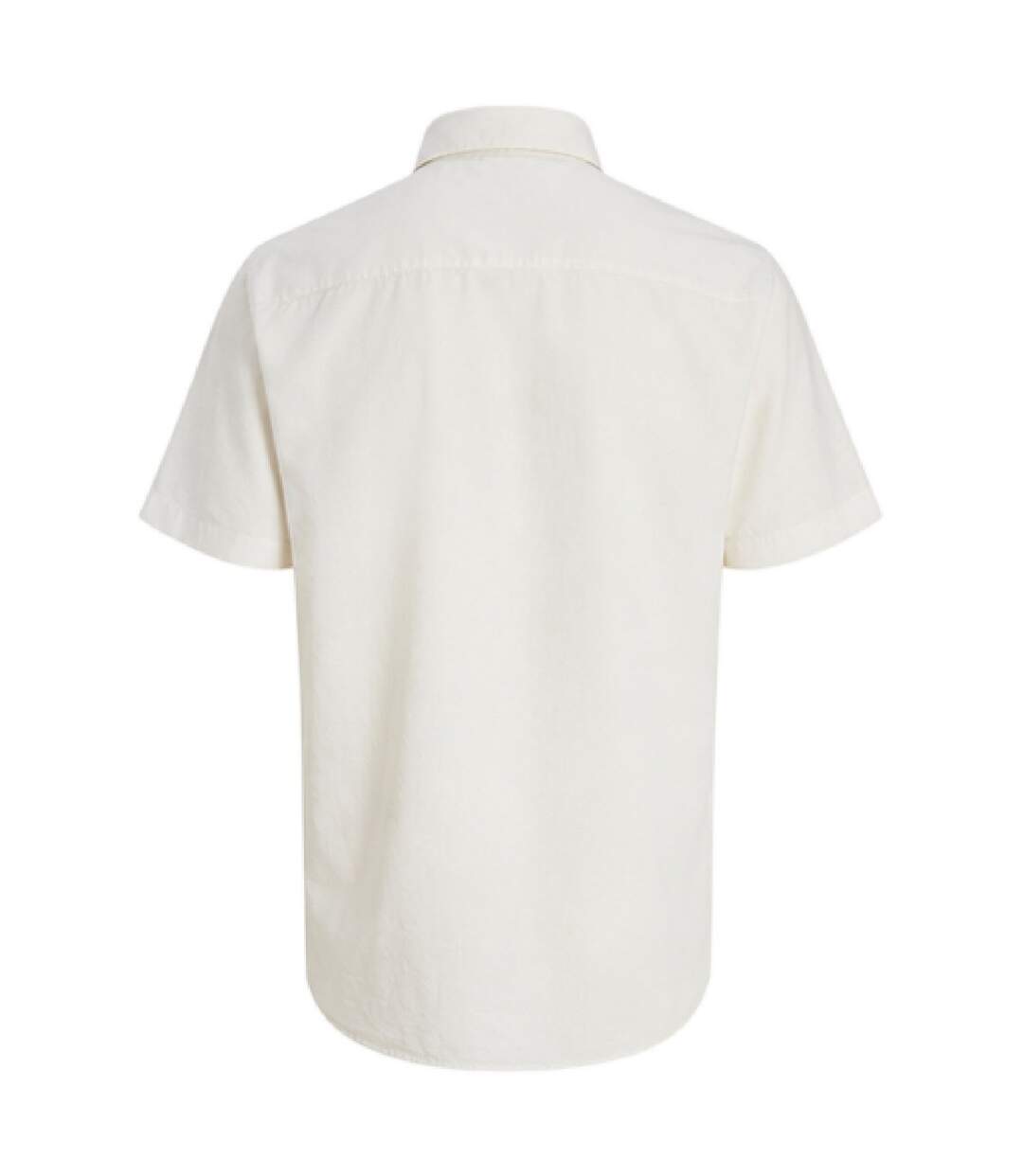 Chemise Motif/style Uni Homme Blanc Jack And Jones-3