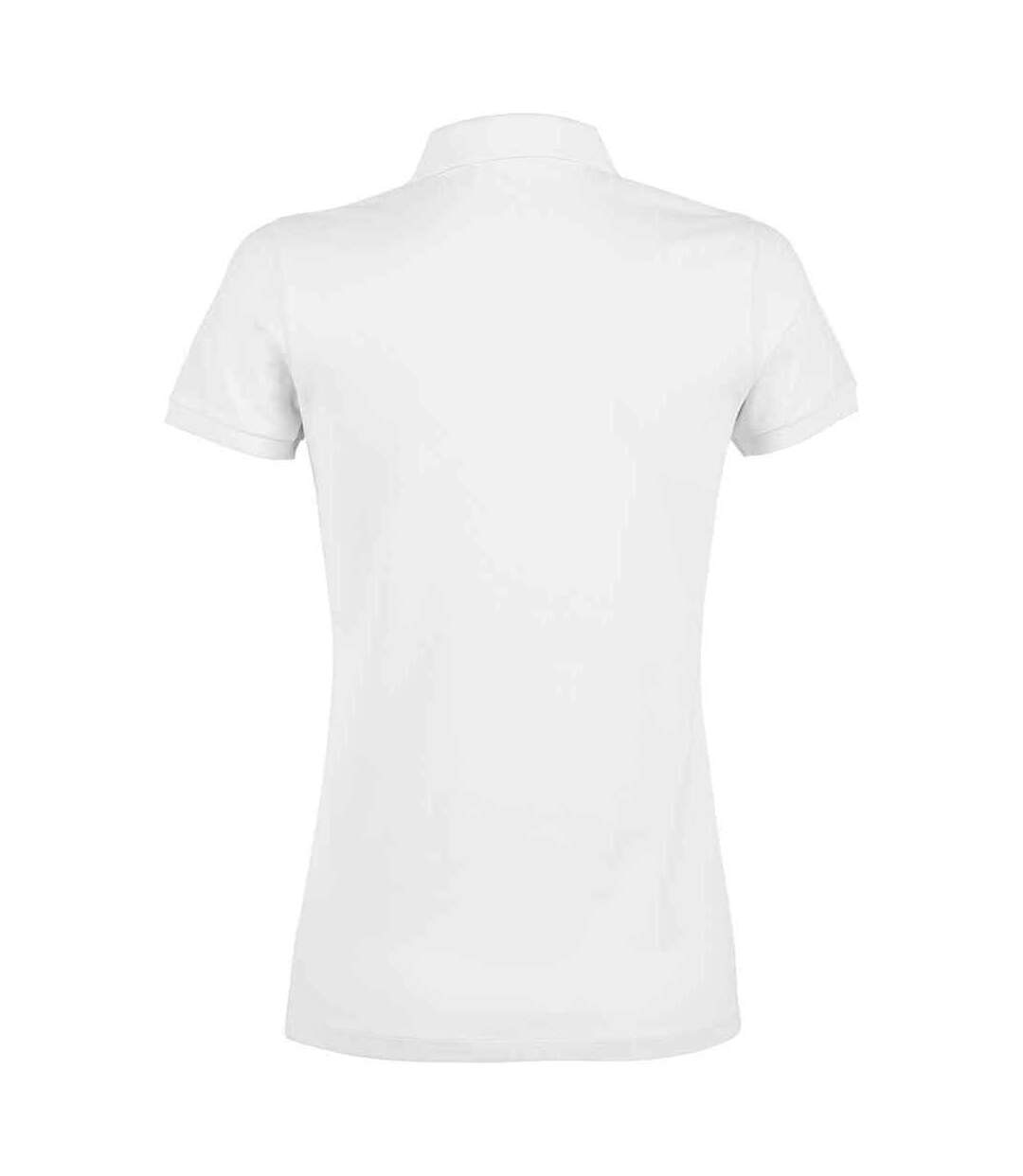 Polo owen femme blanc NEOBLU-2