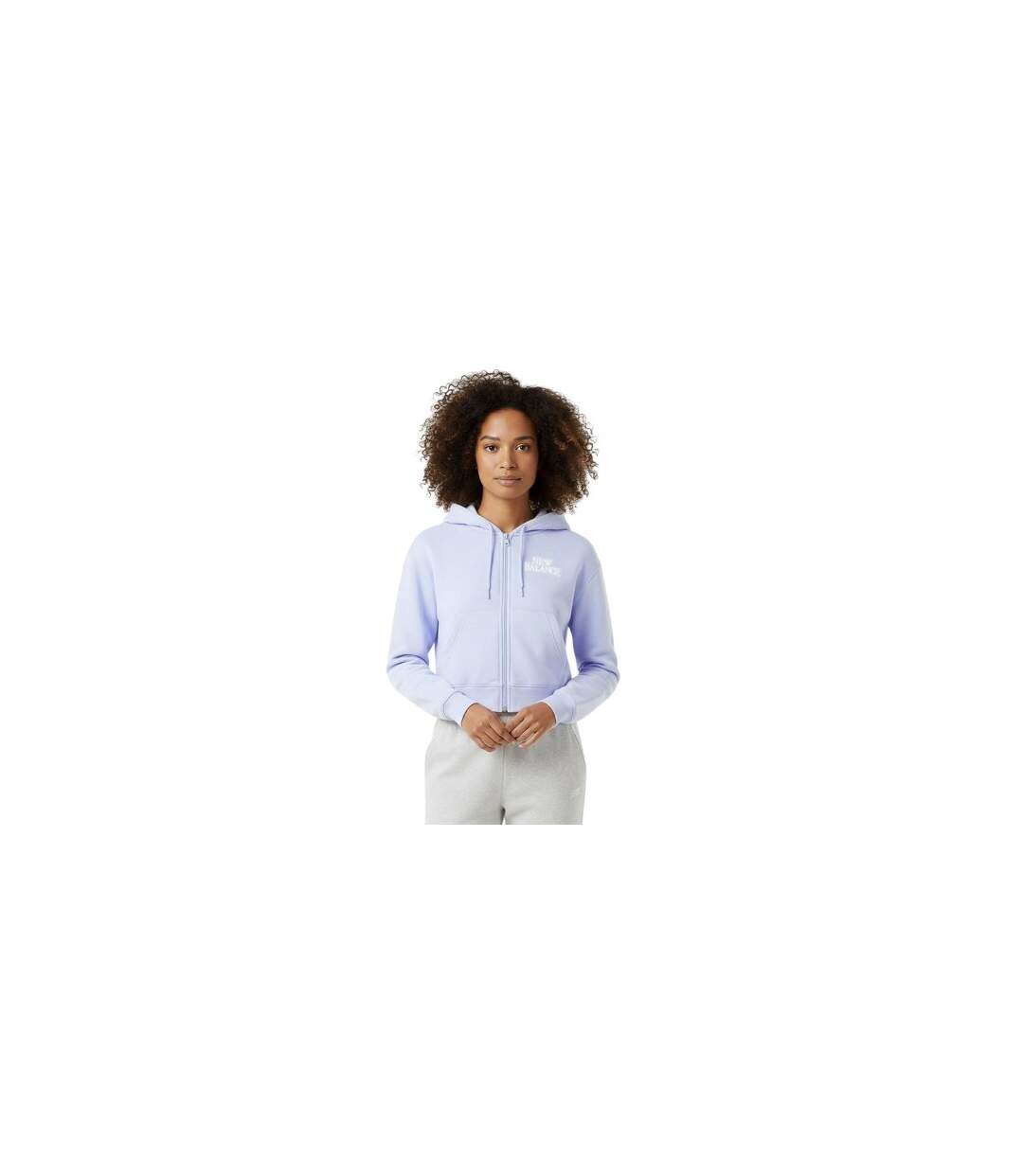 Veste À Capuche Femme Lilas New Balance-1