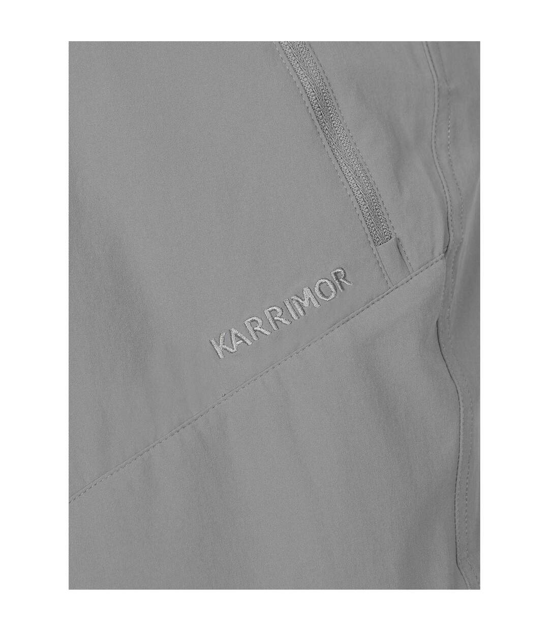 Mens Panther Cargo Shorts Medium Grey Karrimor-4