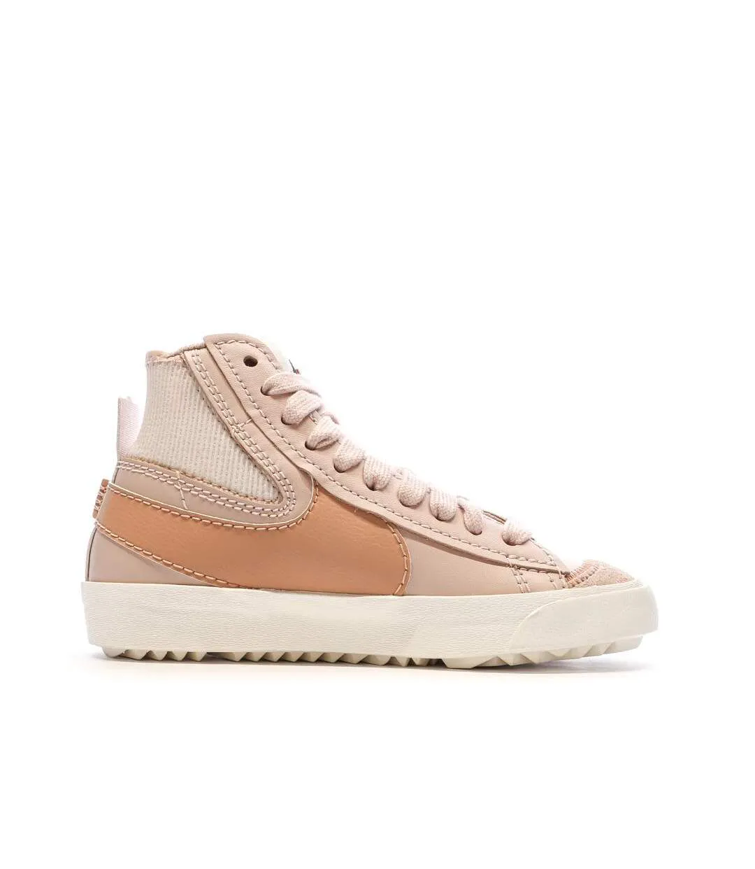 Baskets roses femme nike blazer mid '77 jumbo-2