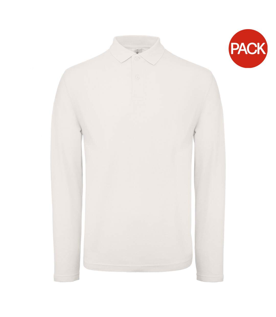 Polos id.001 homme blanc B&C-1