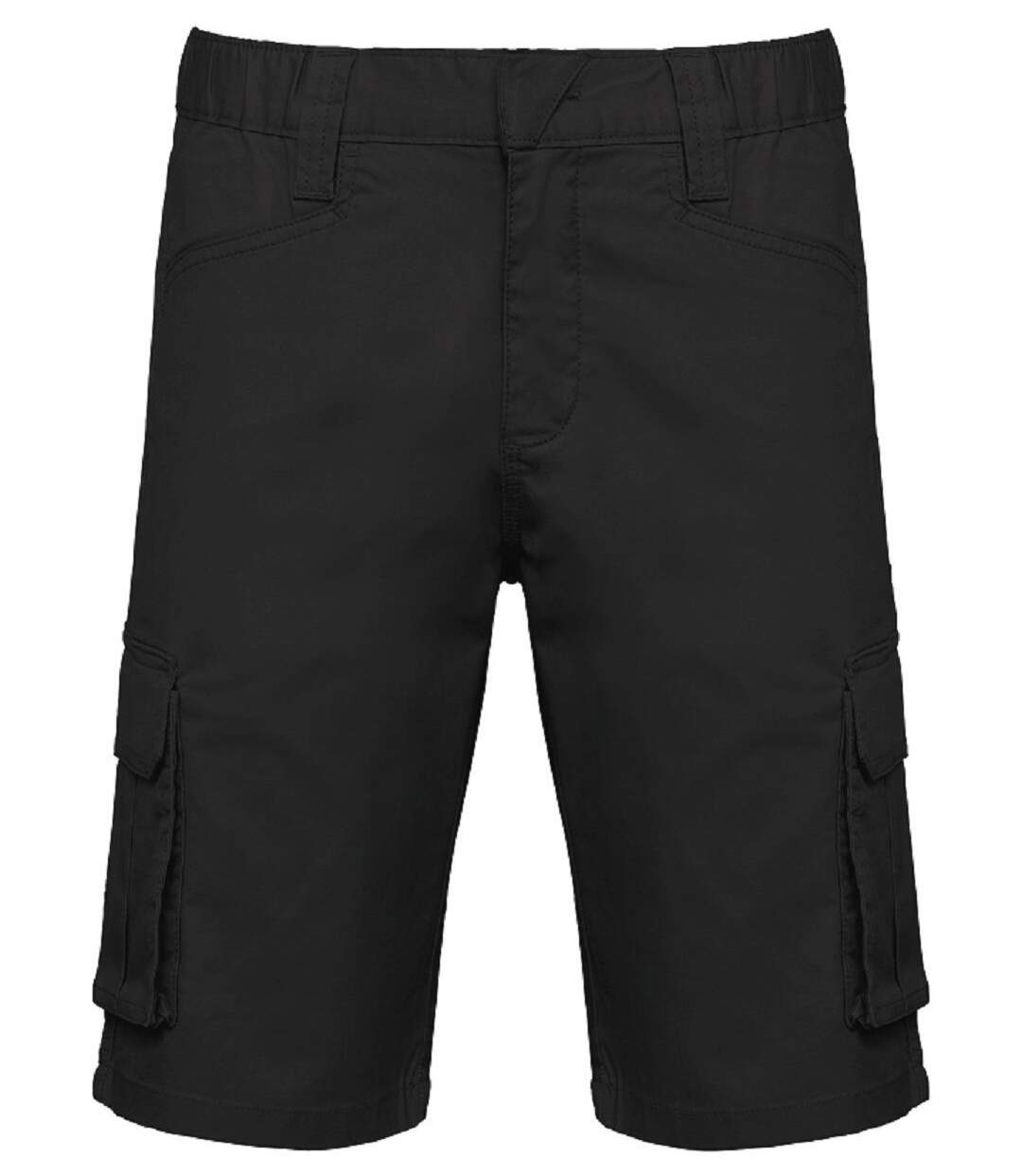 Bermuda multipoches - Homme - WK713 - noir-1