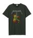 T-shirt frankenstein guitar adulte charbon Amplified