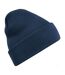 Bonnet À Revers Recyclé Original Bleu Marine Beechfield-2