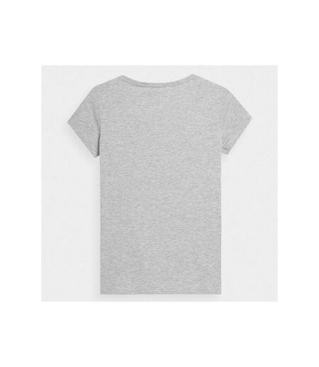 T-shirt Motif/style Imprimé Femme Gris 4F