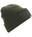 Bonnet Thinsulate Unisexe Vert Sombre Beechfield-1