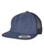 Casquette Trucker Bleu Brut Flexfit-4
