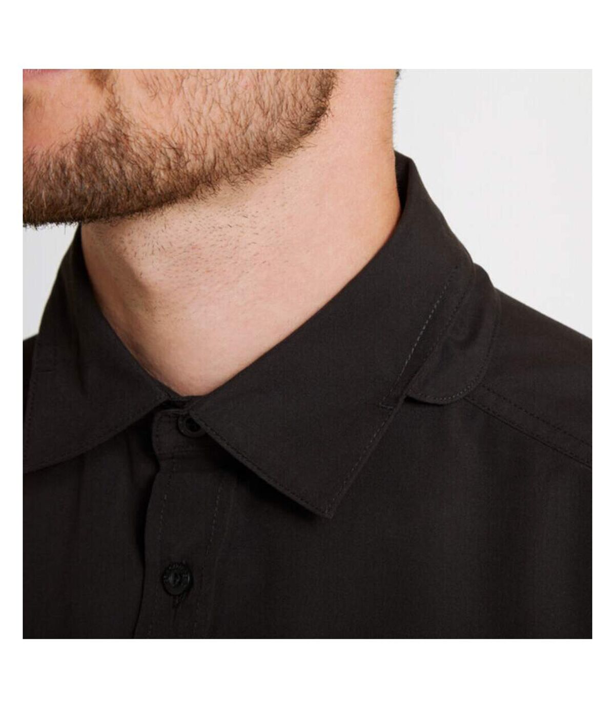 Craghoppers Mens Expert Kiwi Long-Sleeved Shirt (Black) - UTRW8121
