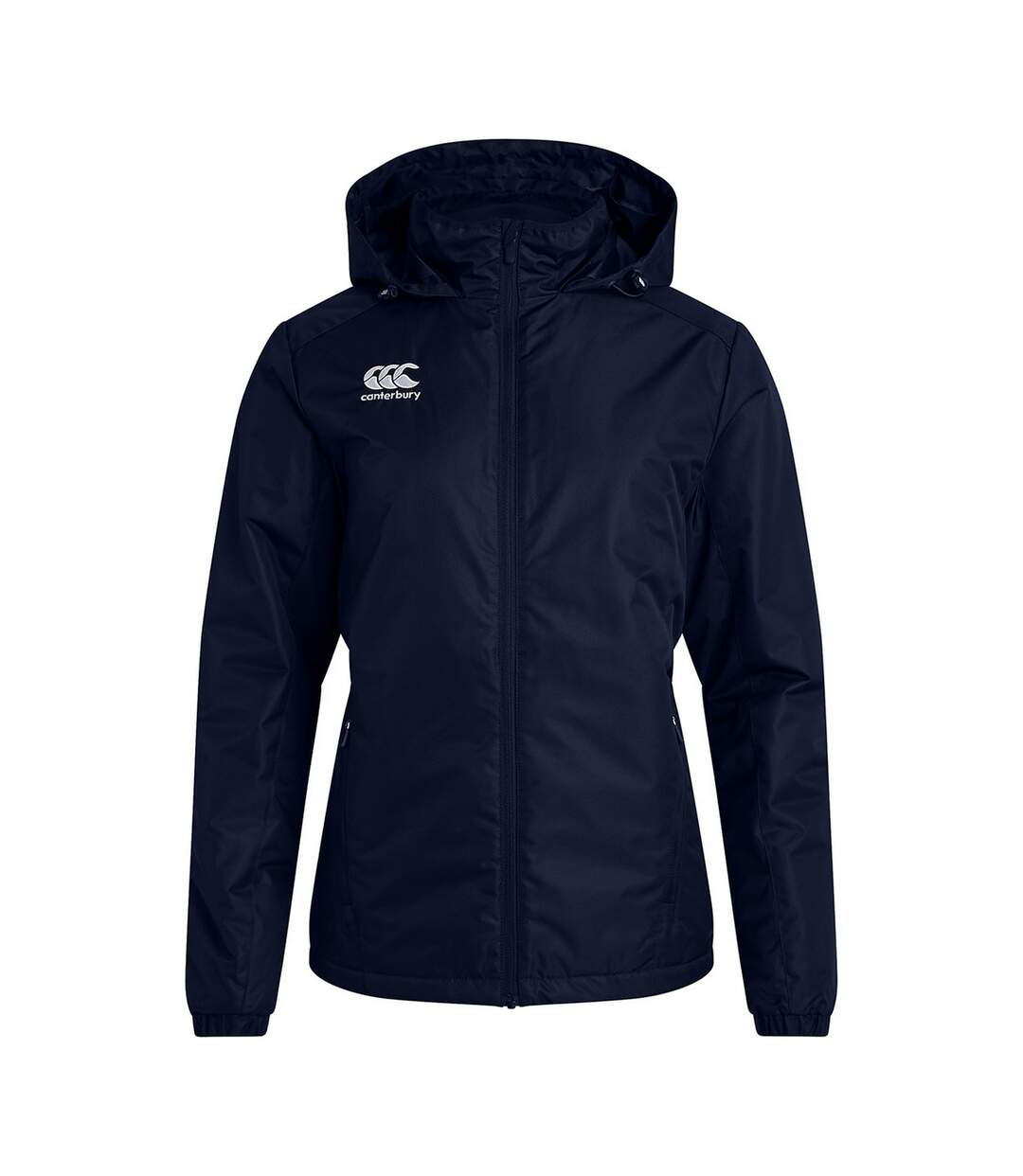 Womens/ladies Club Vaposhield Stadium Jacket Navy Canterbury-2