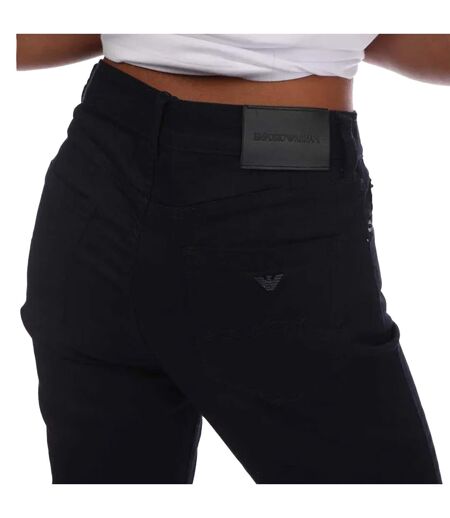 Jean j20 femme noir Emporio Armani