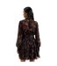 Robe Motif/style Imprimé Ebene Femme Noir Ted Baker-2