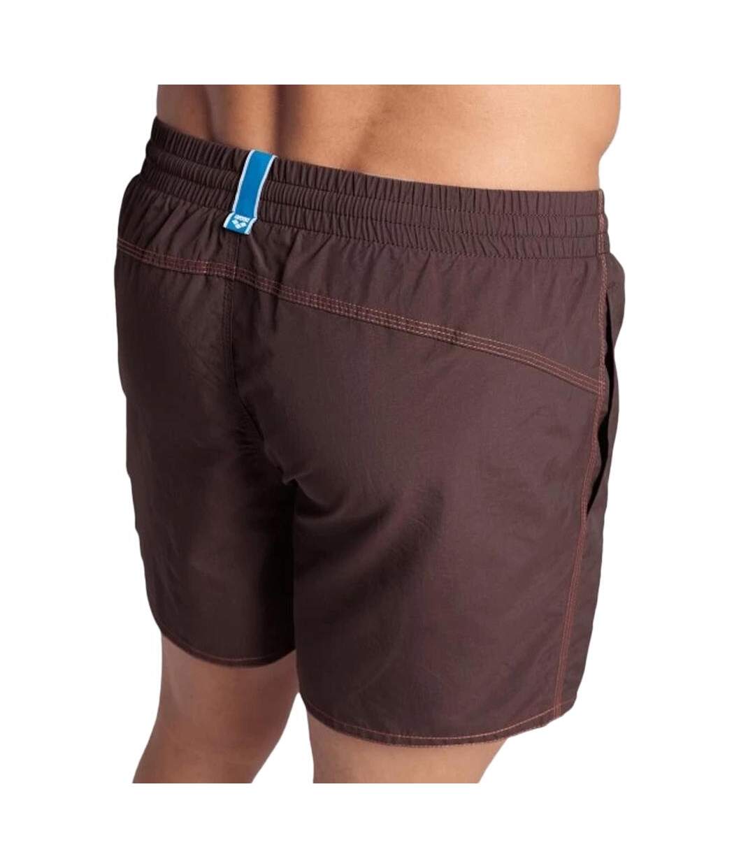 Short de bain Marron/Rouge Homme Arena Bywayx - L