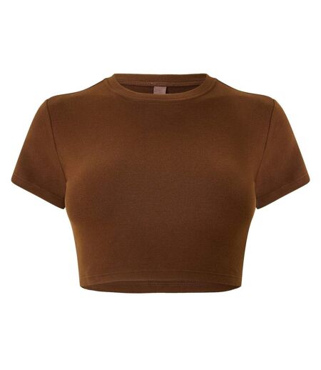 Haut Court Motif/style Uni Espresso Femme Marron Chocolat Grace Jacob