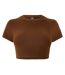 Haut Court Motif/style Uni Espresso Femme Marron Chocolat Grace Jacob-1