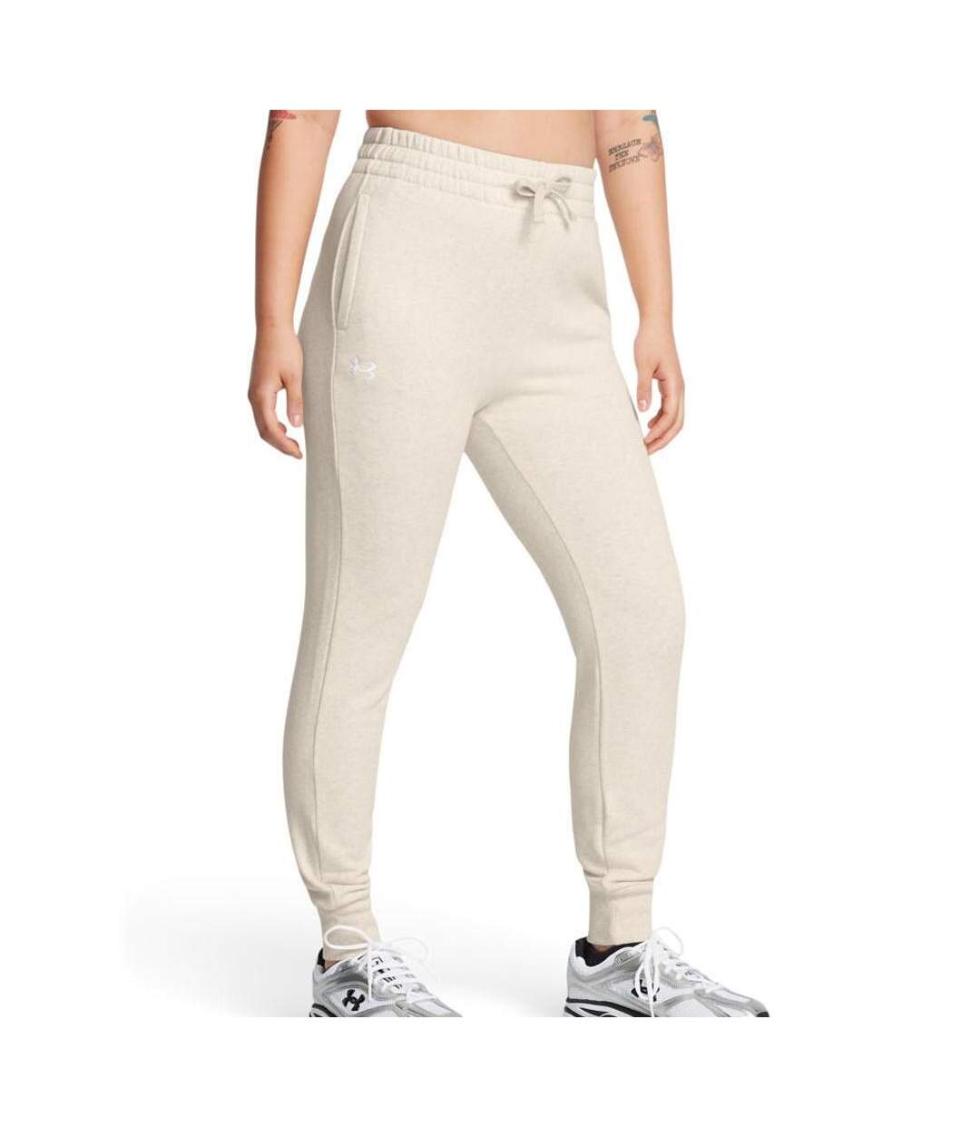 Jogging Beige Femme Under Armour Rival Fleece - L-1