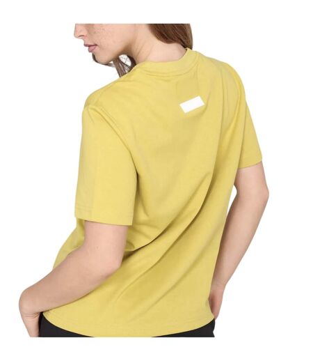 Unisex Adult Arch Cotton T-shirt Mustard Blank Essentials
