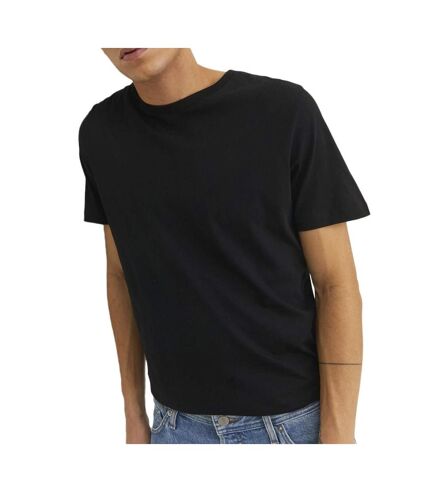 T-shirt Noir Homme Jack & Jones Basic V - L