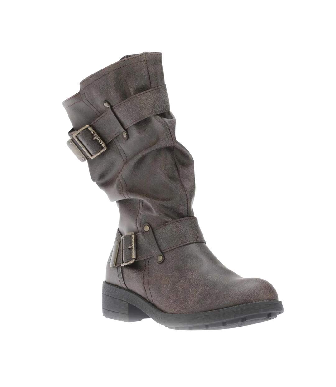 Bottes de motard trumble femme marron Rocket Dog-1