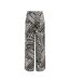 Pantalon fluide beige/noire femme jdy ebbie-2