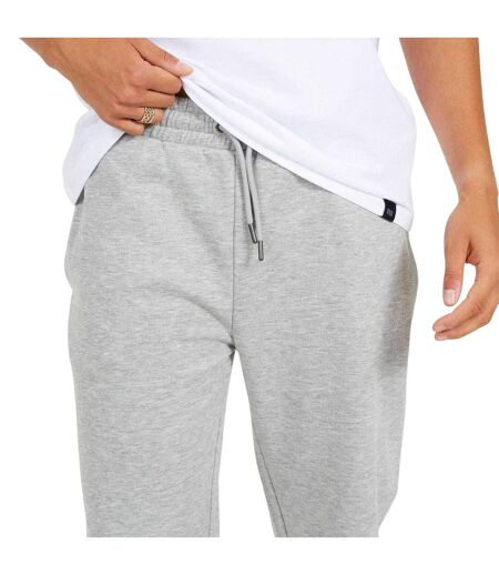 Pantalon De Jogging Homme Gris Clair Chiné Brave Soul