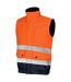 Blouson de travail Würth MODYF 2 en 1 haute-visibilité orange/marine