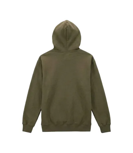 Sweat Uni Et Épais À Capuche Hammer Maxweight Homme Kaki Gildan