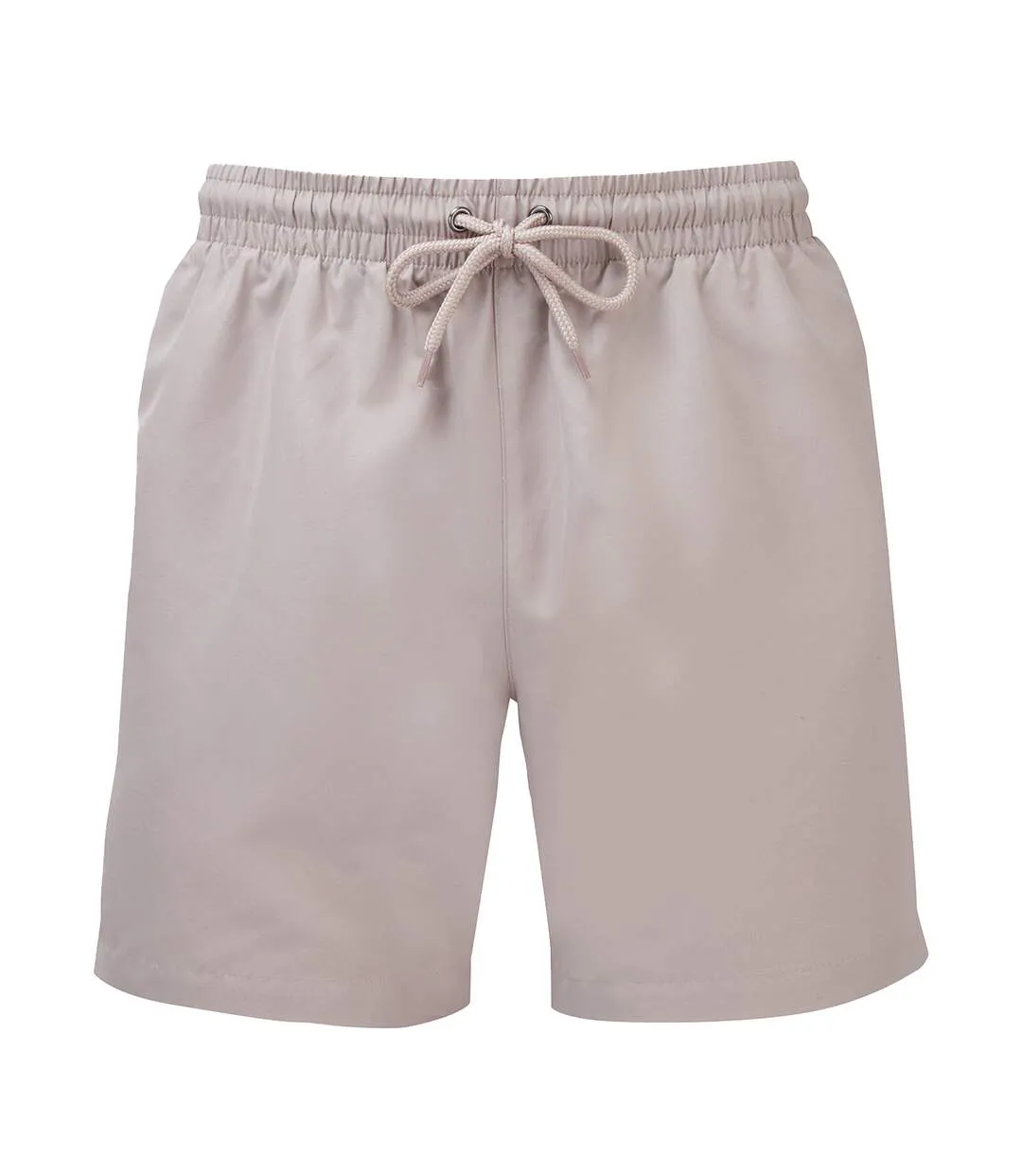 Short De Bain Motif/style Uni Homme Beige Gris Uni Wombat-1