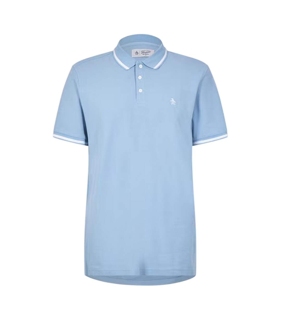 Polo Manches Courtes Homme Denim Délavé Original Penguin-1