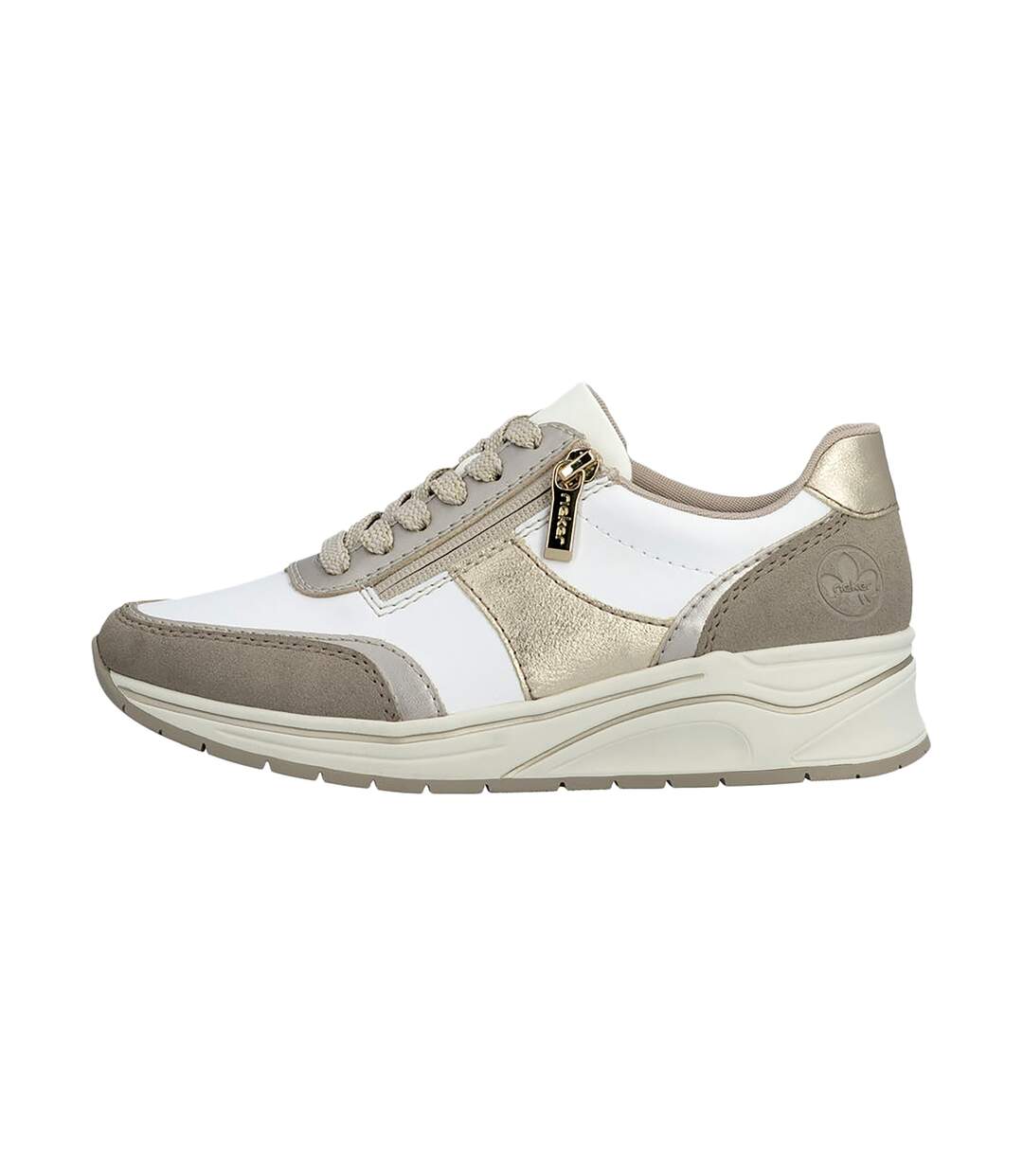 Basket Cuir Rieker Alabama-1