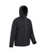 Mountain Warehouse Mens Covert Waterproof Jacket (Black) - UTMW1178