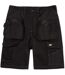 Caterpillar Mens Essential Stretch Holster Pocket Shorts (Black) - UTFS10809
