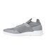 Mens Extreme Leather Low Cut Trainers Light Grey Boss-2