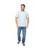 Mens Arkley Embroidered Logo Soft T-shirt Blue Bewley & Ritch-1