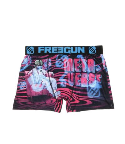 Boxer Rose/Bleu Homme Freegun Metaverse - L