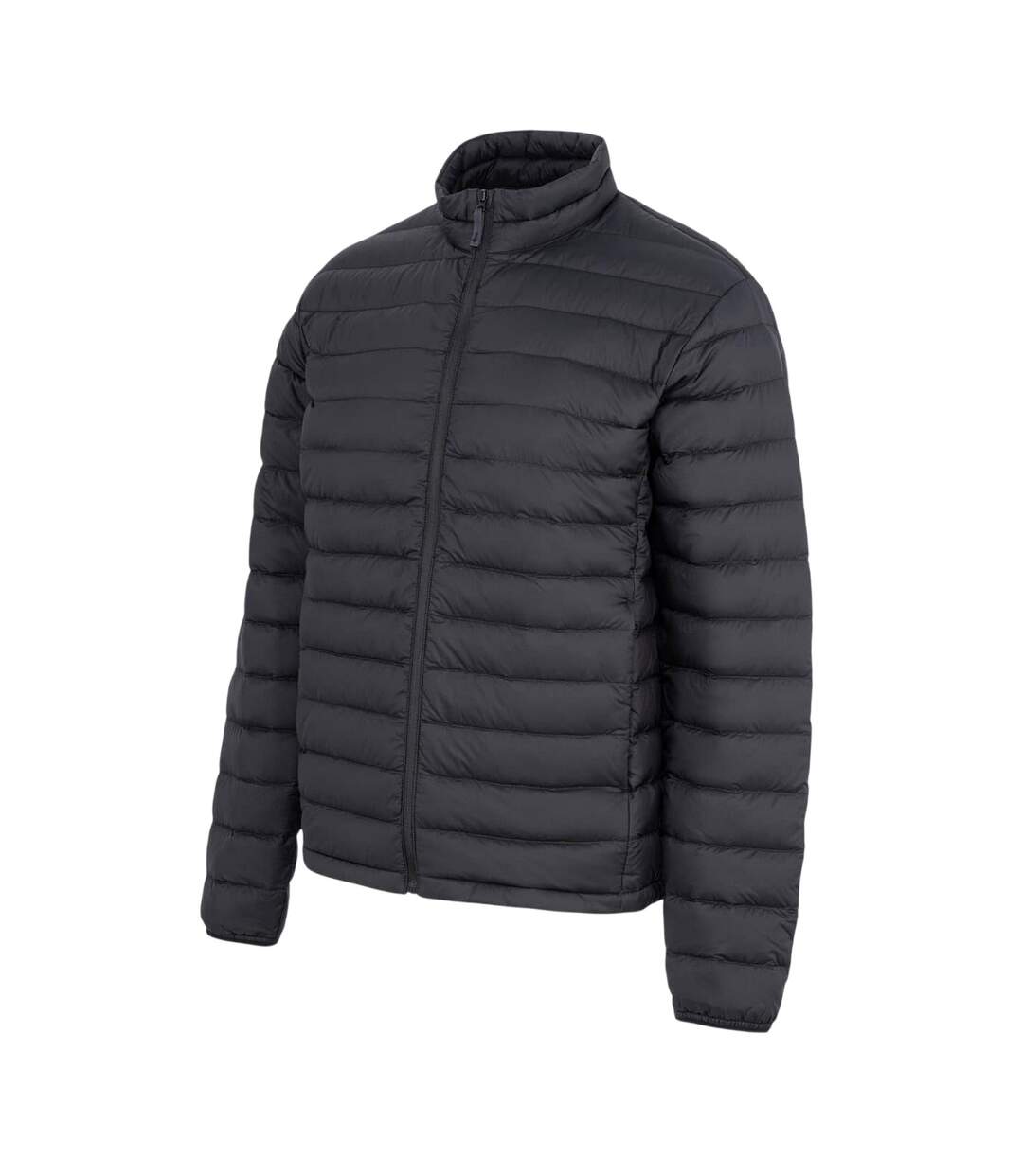 Womens/ladies Lightweight Packable Down Jacket Black Firetrap-4