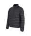 Womens/ladies Lightweight Packable Down Jacket Black Firetrap-4