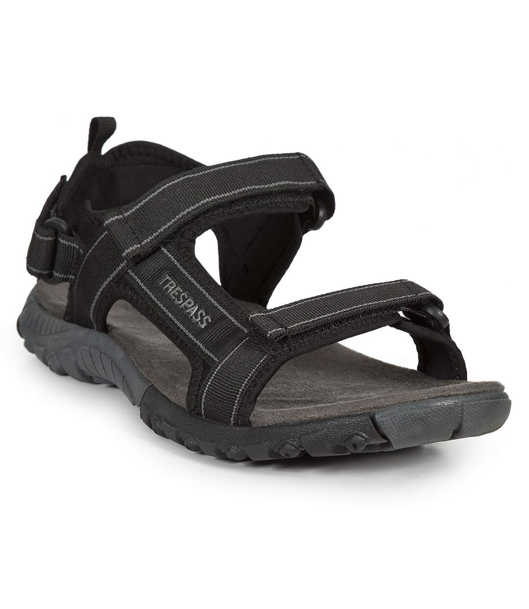 Alderley sandales de marche homme noir Trespass-1